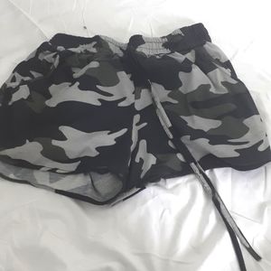 Camouflage shorts